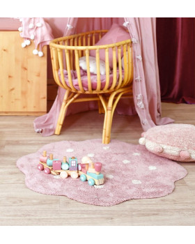 Стираемый ковер Lorena Canals MINI Печенька винтажный нюдовый 90*90 Стираемый ковер Lorena Canals MINI Печенька винтажный нюдовый 90*90