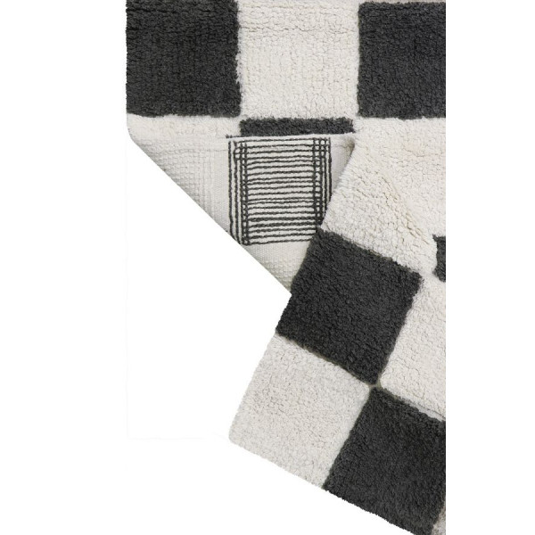 Ковер Lorena Canals Шахматы серый 120*160 Ковер Lorena Canals Шахматы серый 120*160