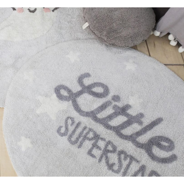 Ковер Lorena Canals с надписью Little Superstar 120D