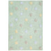 Детский ковер Lorena Canals Stars Tricolor мятный 120*160
