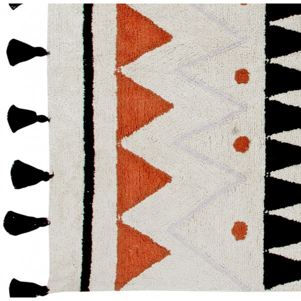 Детский ковер Lorena Canals Azteca Natural 140x200 см (терракотовый)