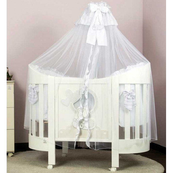 Круговой тюлевый балдахин Italbaby Love Oval