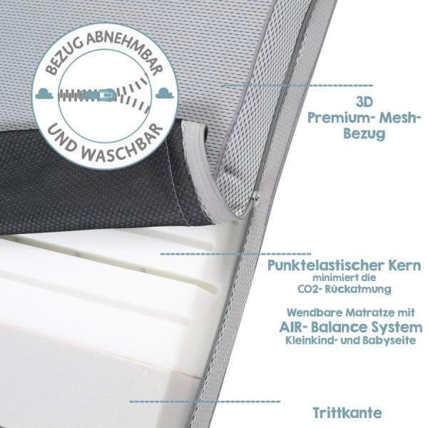 матрас Roba Air Balance Premium Mesh safe asleep 70x140 см