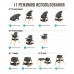 Стульчик для кормления Tutti Bambini High Chair Nova