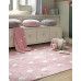 Ковер Lorena Canals Polka Dots горошек (розовый-белый) 120*160