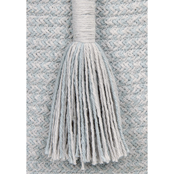Корзина Lorena Canals WOODY жемчужно-голубая 30*30
