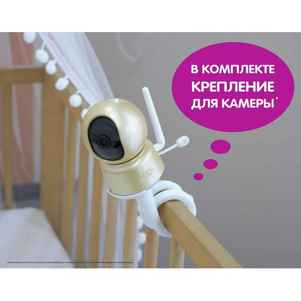 Видеоняня Ramili Baby RV1600X4 с креплением камеры в комплекте Видеоняня Ramili Baby RV1600X4 с креплением камеры в комплекте
