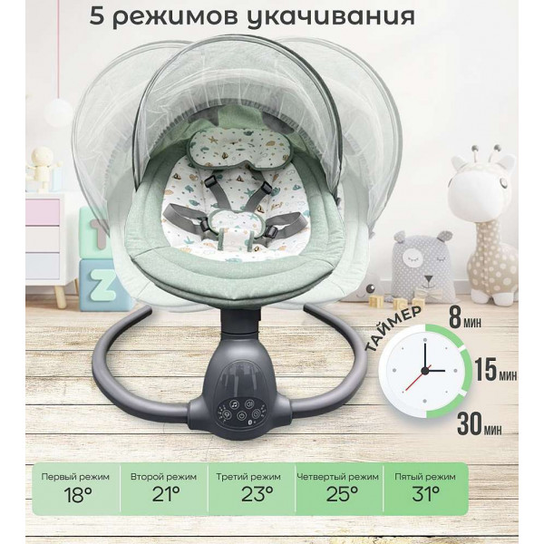 Качели детские Fiorellino mint BSN001