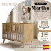 кроватка Micuna Martha Oak