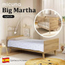 Кроватка Micuna Big Martha Oak 140x70