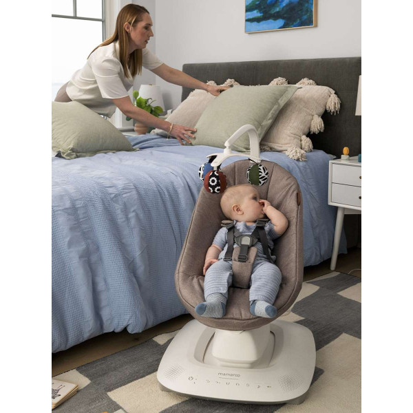 электронный шезлонг UPPAbaby mamaRoo электронный шезлонг UPPAbaby mamaRoo