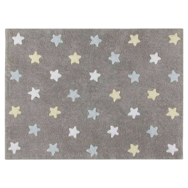 Детский ковер Lorena Canals Stars Tricolor (серо-голубой) 120х160 см