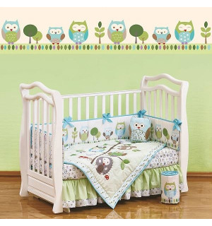 Giovanni Shapito Summer Owls комплект белья в кроватку  60х120