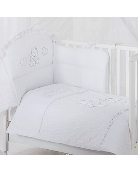 Комплект постельного белья Italbaby Principini bianco Комплект постельного белья Italbaby Principini bianco