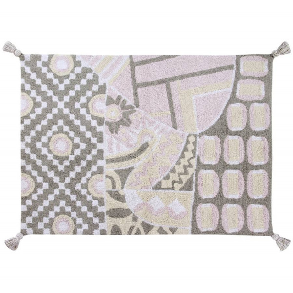 Детский ковер Lorena Canals Indian Bag (серый-розовый) 120х160 см