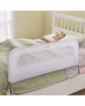 Бортик для кровати Summer Infant Single Fold Bedrail белый Бортик для кровати Summer Infant Single Fold Bedrail белый
