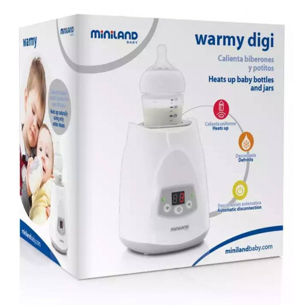 Подогреватель для бутылочек Miniland Warmy Digy