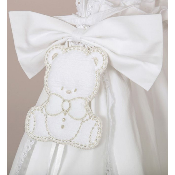 Плетеная колыбель Italbaby Amore с пологом